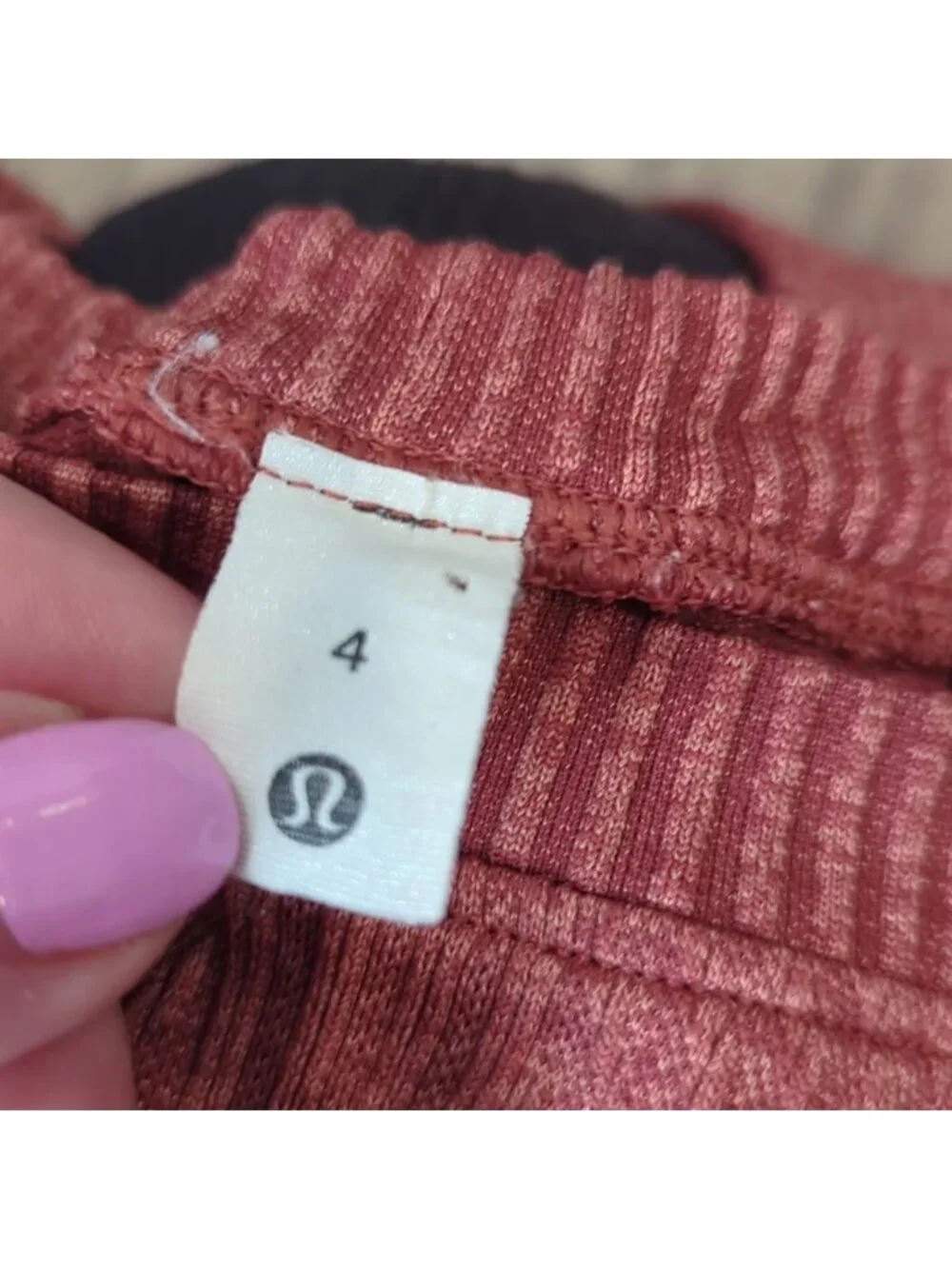 Lululemon Rest Less Pullover Mulled Wine / Pink Savannah